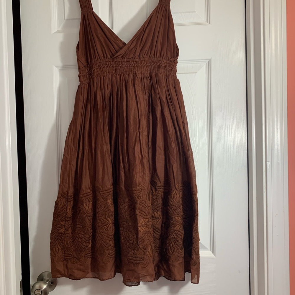 Banana Republic Embroidered Dress